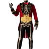 Fantasia masculino de esqueleto de ringmaster – Men’s Skeleton Ringmaster Costume