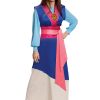 Fantasia vestido azul feminino Mulan – Women’s Mulan Blue Dress Costume