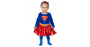 Fantasia vestido de supergirl bebê DC Comics – Baby Supergirl Dress Costume DC Comics