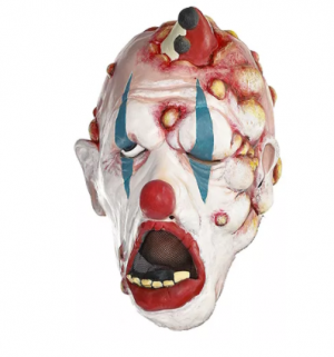 Máscara de palhaço enlouquecido – Deranged Clown Mask