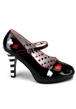 Sapatos Rainha de Copas – Heart Queen Shoes for Women