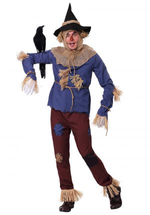 Traje adulto de espantalho de retalhos – Patchwork Scarecrow Adult Costume