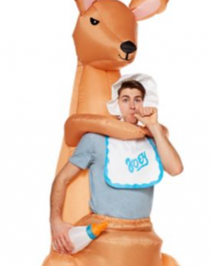 Traje inflável adulto Joey Kangaroo – Adult Joey Kangaroo Inflatable Costume