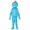 Traje inflável adulto do Sr. Meeseeks Rick e Morty – Adult Mr. Meeseeks Inflatable Costume Rick and Morty