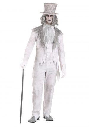 Traje masculino de fantasma vitoriano – Victorian Ghost Men’s Costume