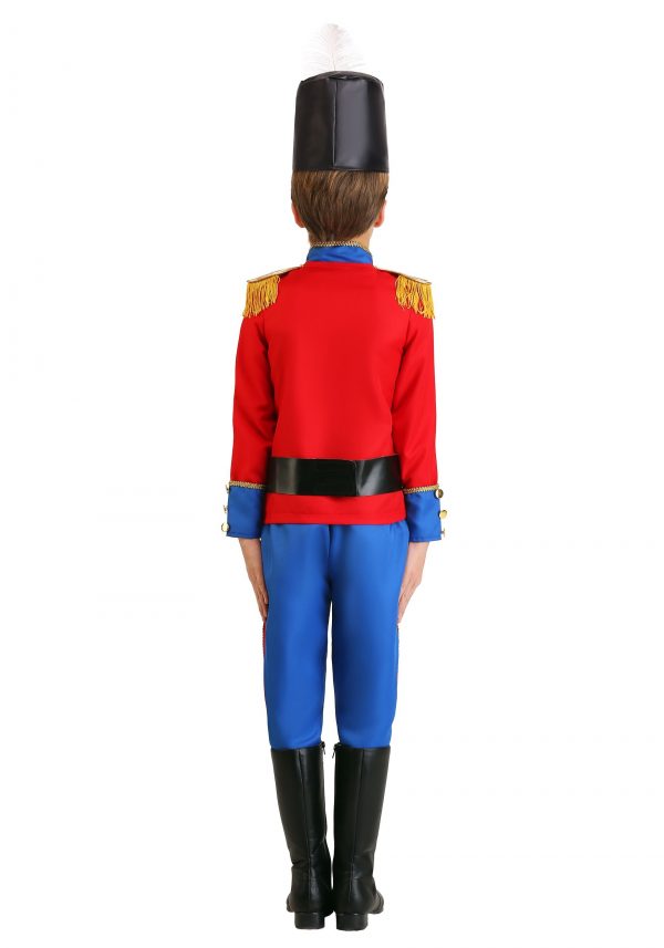 Fantasia de soldado de brinquedo para meninos-Boy’s Toy Soldier Costume