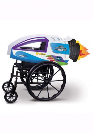 capa para cadeira de rodas adaptável da nave espacial Buzz Lightyear – Adaptive Buzz Lightyear Spaceship Wheelchair Cover Costume