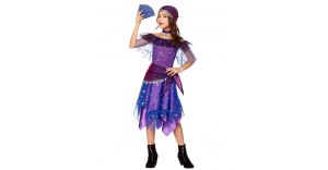 Fantasia infantil de Cartomante – Kids Miss Fortune Costume