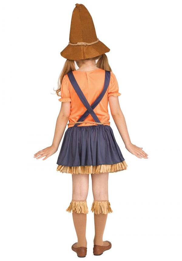 Fantasia de espantalho doce para meninas – Sweet Scarecrow Girl’s Costume