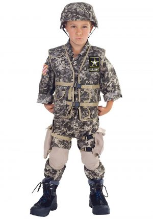 Fantasia Kids Deluxe Army Ranger – Kids Deluxe Army Ranger Costume