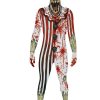 Fantasia Morphsuit Adulto assustador palhaço conta gotas- Adult Scary Clown Jaw Dropper Morphsuit Costume