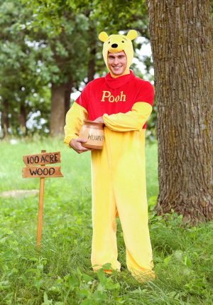 Fantasia adulto de Ursinho  Pooh Deluxe – Winnie the Pooh Deluxe Pooh Adult Costume