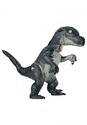 Fantasia adulto de velociraptor inflável do Jurassic World – Jurassic World Inflatable Velociraptor Adult Costume