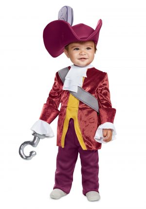 Fantasia clássico do Capitão Gancho para bebês – Captain Hook Classic Costume for Infants