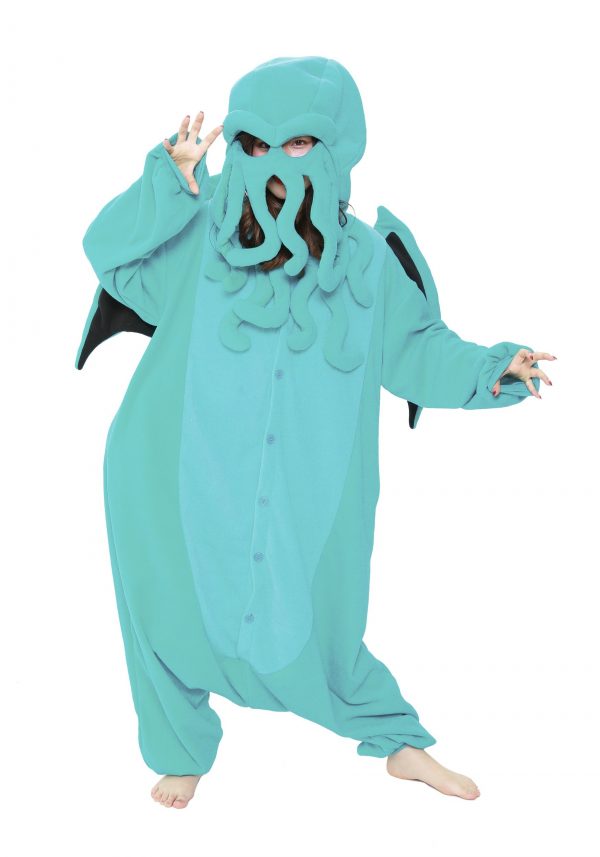 Fantasia de Cthulhu Kigurumi para adultos – Cthulhu Kigurumi Costume for Adults