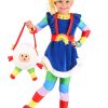 Fantasia de criança Rainbow Brite – Rainbow Brite Toddler Costume