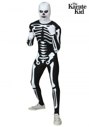 Fantasia de esqueleto autêntico para adultos de Karate Kid – The Karate Kid Adult Authentic Skeleton Suit