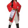Fantasia de herói de luxo Mulan Red Infantil – Deluxe Mulan Red Girl’s Hero Costume