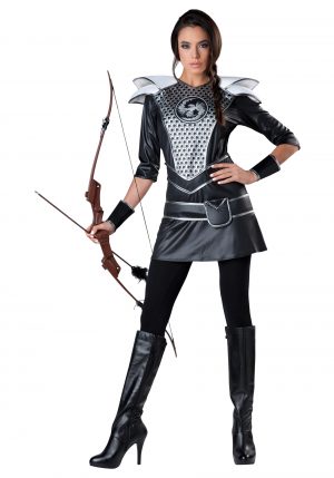 Fantasia feminina de caçadora da meia-noite – Women’s Midnight Huntress Costume