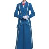 Fantasia feminino com casaco azul Mary Poppins – Women’s Mary Poppins Blue Coat Costume