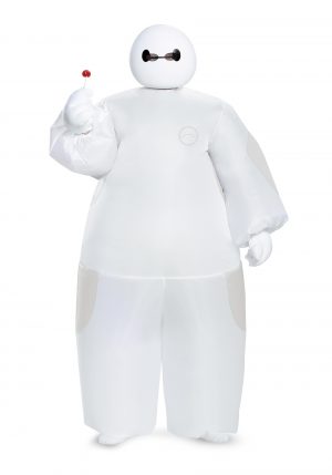 Fantasia inflável de meninos branco Big Hero 6 Baymax – Boys White Big Hero 6 Baymax Inflatable Costume