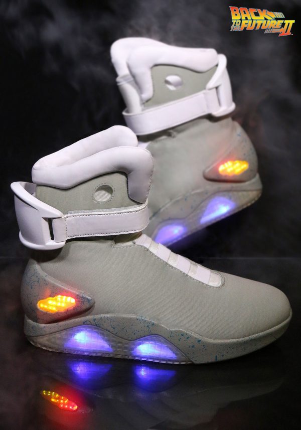 sapatos Ilumine de volta para o futuro   – Light Up Back to the Future ll Shoes
