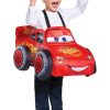Fantasia Carros Relâmpago McQueen 3D para Crianças – Cars Lightning McQueen 3D Costume for Toddlers