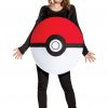 Fantasia Clássico Pokémon Pokébola Adulto – Pokemon Adult Pokeball Classic Costume