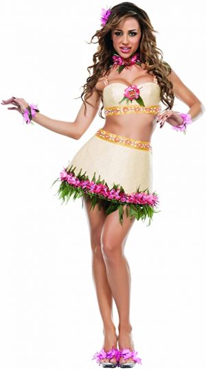 Fantasia Feminina Dança Tiki Havaiana – Hawaiian Tiki Dance Women