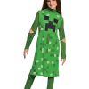 Fantasia Minecraft menina Creeper – Minecraft Girls Creeper Classic Costume