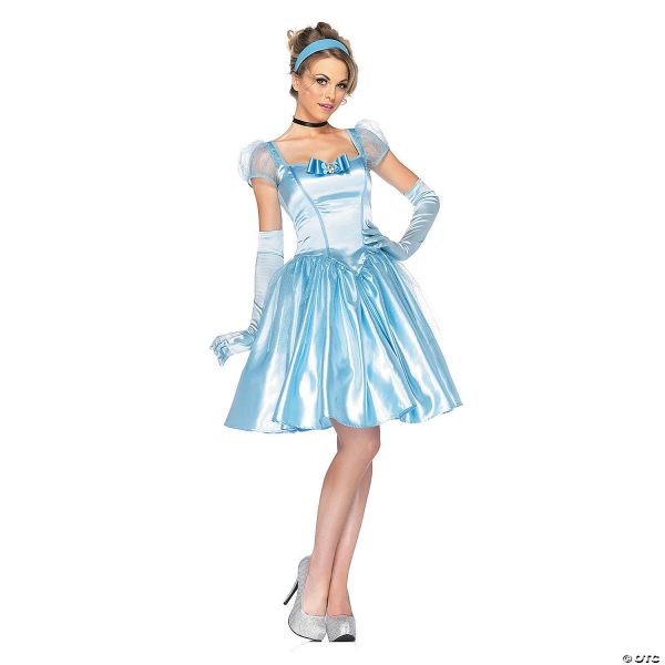 Fantasia clássico de Cinderela para mulheres – Classic Cinderella Costume for Women