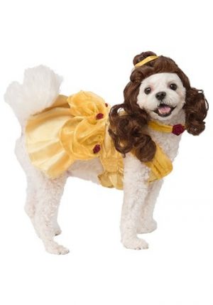 Fantasia de Bela e a Fera de Cachorro Bela  – Beauty and the Beast Belle Dog Costume
