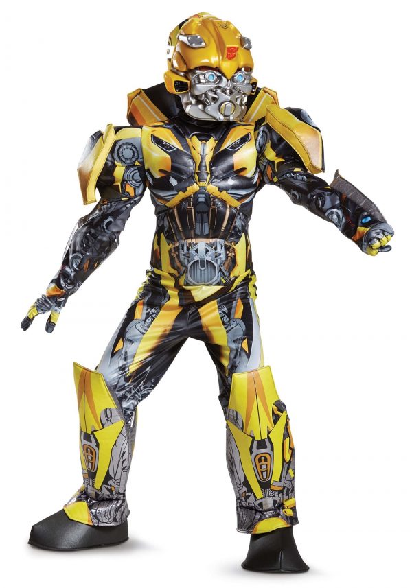 Fantasia de Transformers 5 Bumblebee infatil – Transformers 5 Bumblebee Prestige Costume