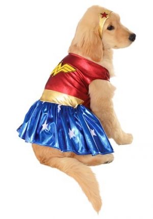 Fantasia de animal de estimação da Mulher Maravilha – Wonder Woman Pet Costume