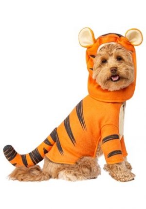 Fantasia de animal de estimação do Ursinho Pooh Tigrão – Winnie the Pooh Tigger Pet Costume