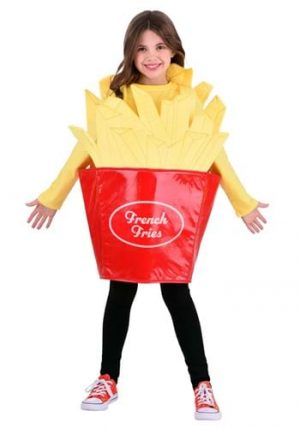 Fantasia de batatas fritas de fast food para crianças – Fast Food Fries Costume for Kid’s