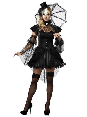Fantasia de boneca vitoriana para adultos – Victorian Doll Adult Costume