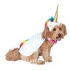 Fantasia de capa de unicórnio para cães – Light Up Collar Unicorn Cape Costume for Dogs