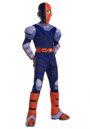 Fantasia de jovens Titãs Cyborg – Teen Titans Slade Costume for Kids