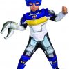 Fantasia  de músculos para criança de Boy’s Transformers Chase Rescue Bots – Boy’s Transformers Chase Rescue Bots Toddler Muscle Costume,