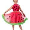 Fantasia feminina de melancia para meninas – Girl’s Watermelon Miss Costume