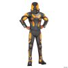 Fantasia homem-formiga com peito musculoso de luxo para meninos – Boy’s Deluxe Muscle Chest Ant-Man Yellow Jacket Costume