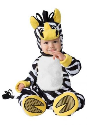 Fantasia infantil Zany Zebra – Infant Zany Zebra Costume