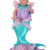 Fantasia infantil mini sereia – Mini Mermaid Infant Costume