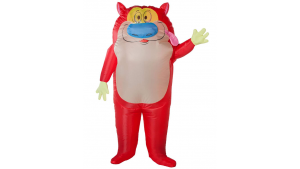 Fantasia inflável Stimpy adulto -Adult Stimpy Inflatable Costume