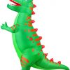 Fantasia inflável de dinossauro adulto KOOY T-REX- Inflatable adult dinosaur costume KOOY T-REX