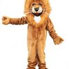 Fantasia de mascote de leão adulto – Adult Lion Mascot Costume