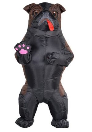 Fantasia de cachorro inflável para adulto –  Adult Inflatable Dog Costume