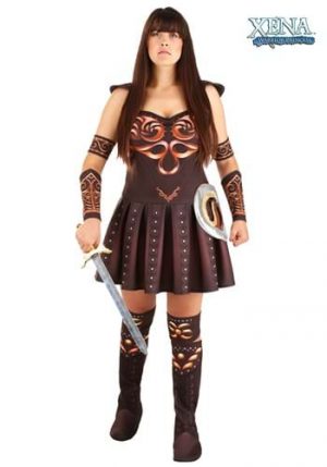 FAntasia plus size Princesa Xena – Plus Size Xena Warrior Princess Costume
