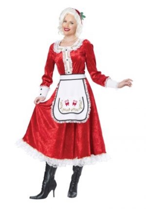 Fantasia Clássico da Sra. Claus – Classic Mrs. Claus Costume